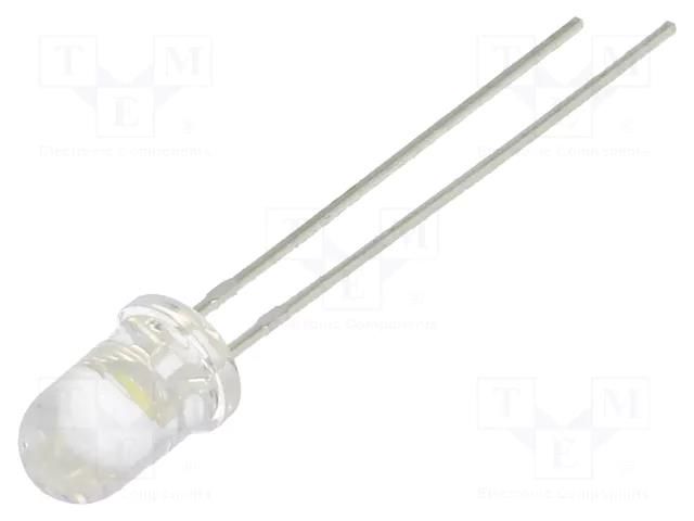 LED; white cold; 5mm; 15800mcd; 20°; Front: convex; 2.8÷3.8VDC LUCKYLIGHT LL-504WC2E-W2-3TC