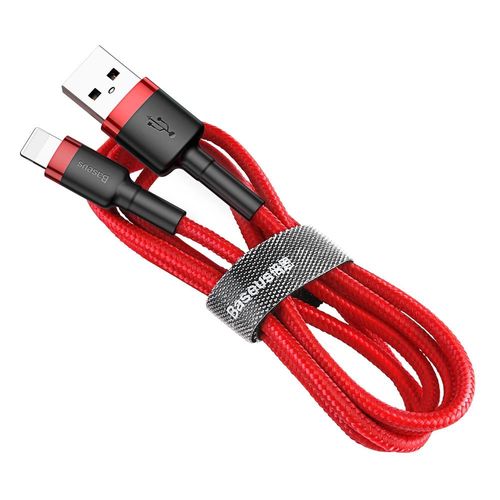 Baseus Cafule USB-A / Lightning 2.4A QC 3.0 cable 1 m - red, Baseus 6953156274969 6953156274969