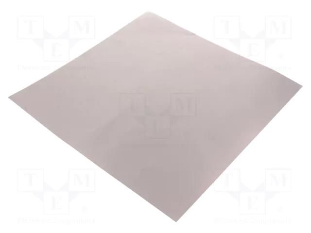 Shielding mat; 240x240x0.2mm; Permeability: 20; self-adhesive KEMET EFG02-240X240T08