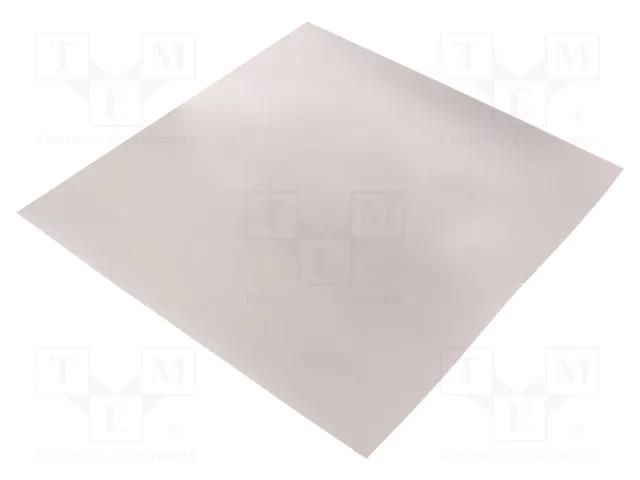 Shielding mat; 240x240x0.05mm; Permeability: 20; self-adhesive KEMET EFG005-240X240T08