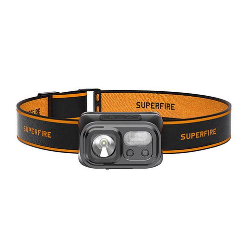 Superfire HL23-S headlamp flashlight, 350lm, USB-C, Superfire HL23-S