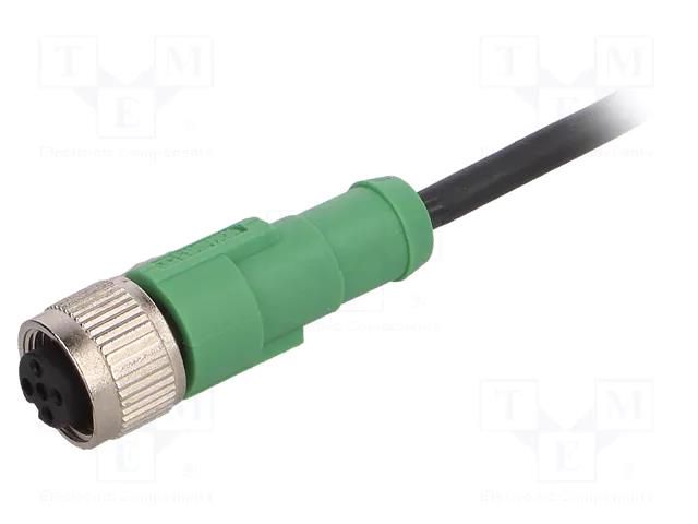 Cable: for sensors/automation; M12; PIN: 3; straight; 1.5m; plug PHOENIX CONTACT 1694486