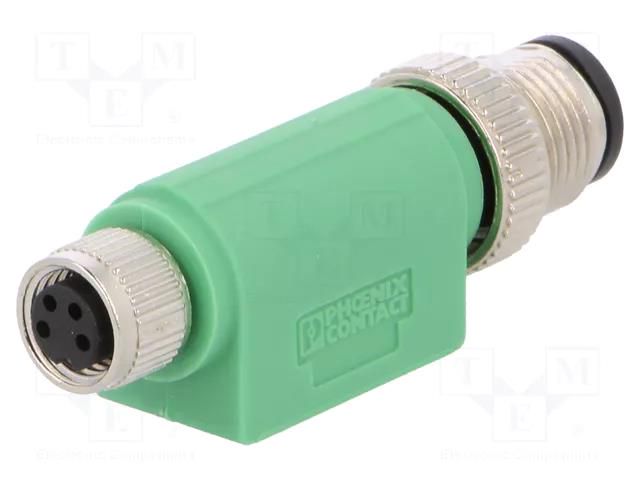 Adapter; PIN: 4; straight; 30VAC; 4A; -25÷90°C; 30VDC PHOENIX CONTACT 1519765