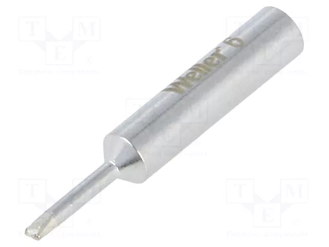 Tip; narrow spade; 1.6x0.4mm; for  soldering iron WELLER WEL.XNT-6