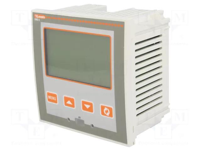 Meter: network parameters; on panel; digital,mounting; LCD; 1A,5A LOVATO ELECTRIC DMG600