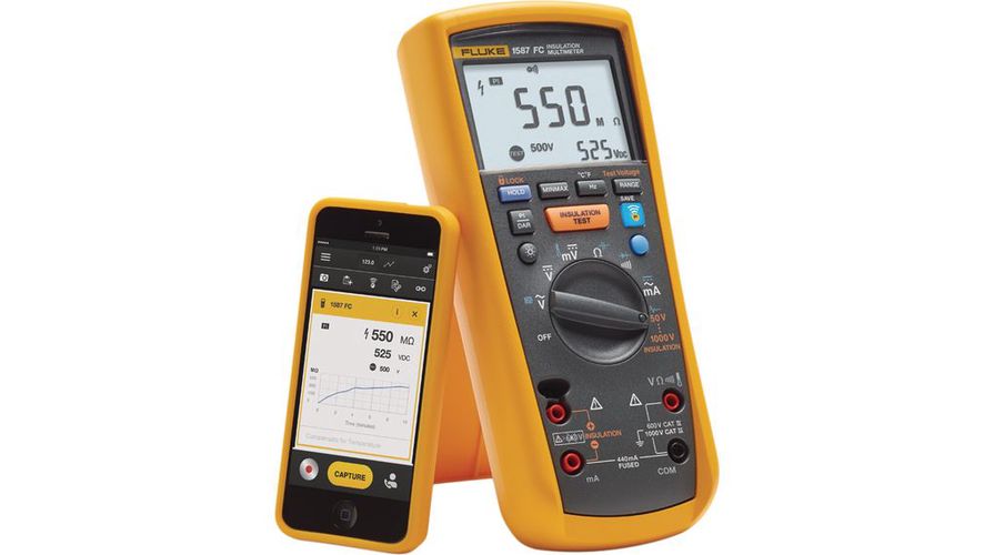 FLUKE-1587 FC Insulation Multimeter 2GOhm ±1.5 % IP40, Fluke 4691215 095969796620