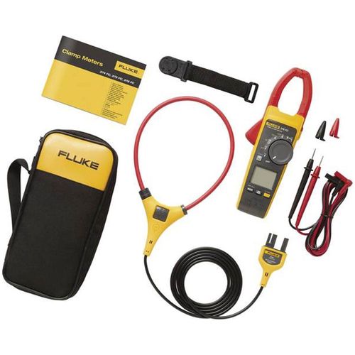 Fluke 376 FC Clamp Meter Bluetooth, 999.9A dc, Max Current 2.5 (Probe) kA ac CAT III 1000 V, CAT IV 600 V 4695861 095969798396