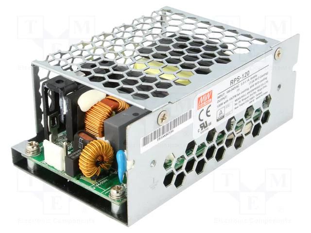 Power supply: switching; open; 120W; 113÷370VDC; 80÷264VAC; OUT: 1 MEAN WELL RPS-120-15-C