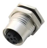 SENSOR CONN, M12, RCPT, 4POS, PCB MSDS-04PFFP-SF8001