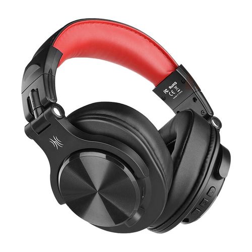 Oneodio Fusion A70 Wireless Headphones (Black and Red), OneOdio A70 Black Red