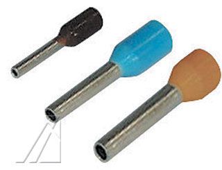 Cord End Terminal 2.5mm² Blue 8mm RoHS CO/K2.5BL