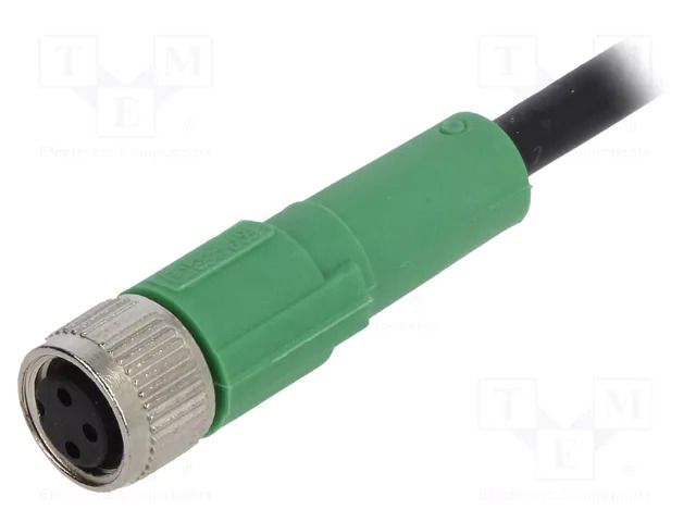 Cable: for sensors/automation; M8; PIN: 3; straight; 1.5m; plug PHOENIX CONTACT 1415870