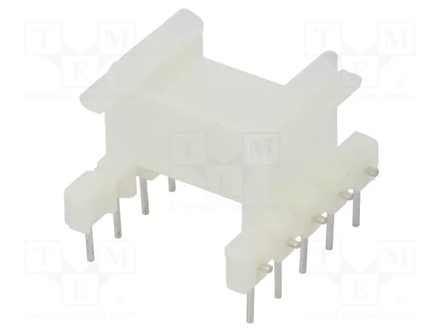 Coil former: with pins; plastic; No.of term: 10; Poles number: 1 WEISSER WE-3621H