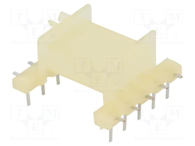 Coil former: with pins; vertical; plastic; No.of term: 10; THT WEISSER WE-3613H