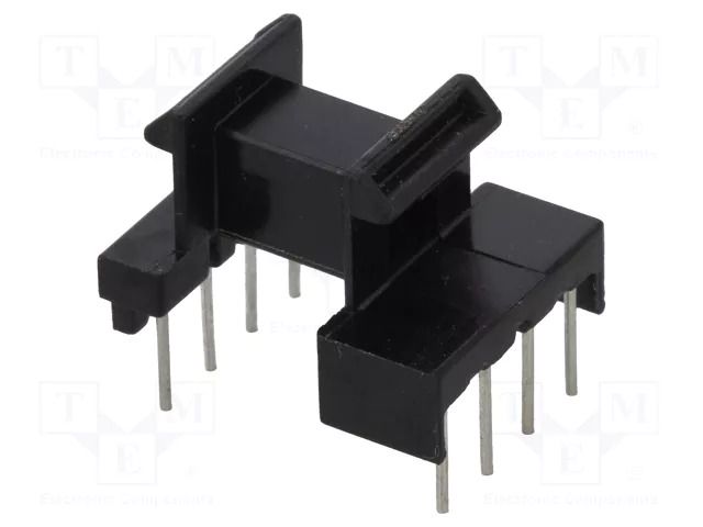 Coil former: with pins; No.of term: 8; Poles number: 1; THT; 2x4 FERYSTER EE16-K-H-8P-SW