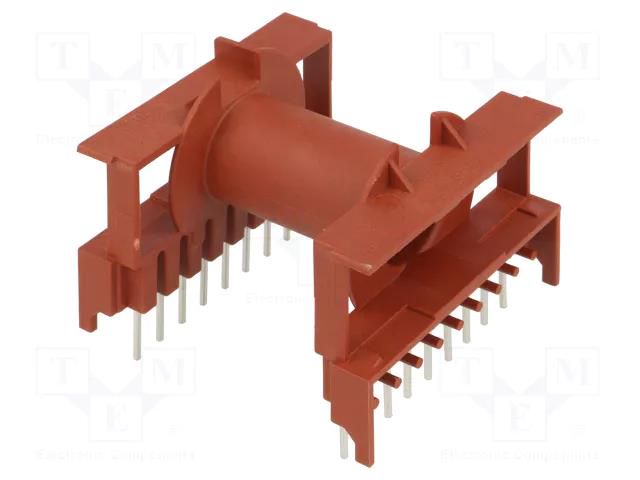 Coil former: with pins; plastic; THT; H: 37.7mm; X1: 40.64mm; 2x9 WEISSER WE-3698H