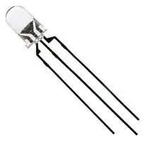 LED, RED, GREEN, 630/574NM, 40DEG, 5MM 521-8739F