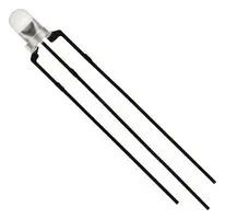 LED, RED, GREEN, 630/574NM, 60DEG, 3MM 521-8733F