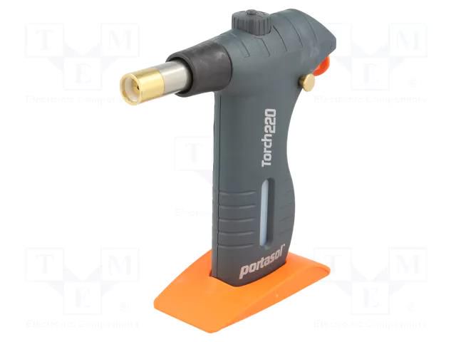 Burner: gas; 50/220W; 1350°C; 40min; piezoelectric lighter PORTASOL PORTA-GT220