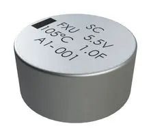 SUPERCAPACITOR, EDLC, 1F, 5.5V, RADIAL FXU0H105ZF