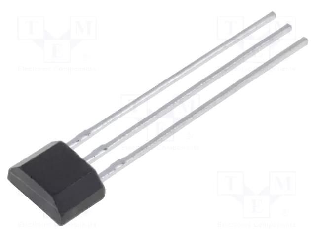 Sensor: Hall; unipolar; TO92; 45÷205Gs; Usup: 3÷24VDC HONEYWELL SS443R