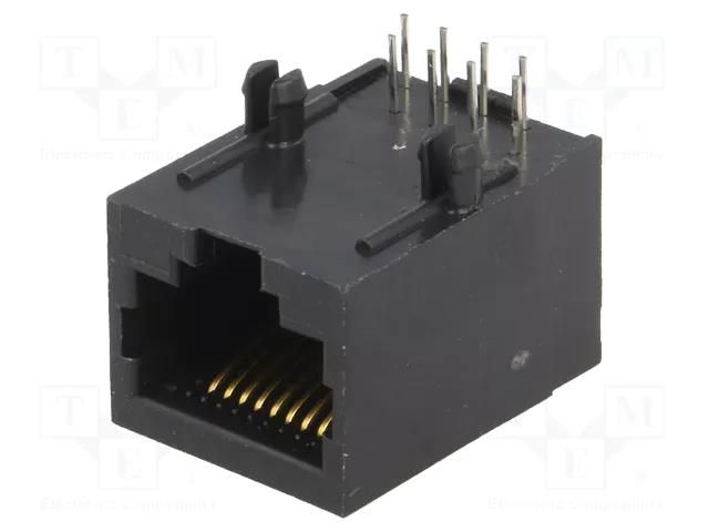 Connector: RJ45; socket; PIN: 8; 8p8c; on PCBs; THT; angled 90° KEYSTONE KEYS948