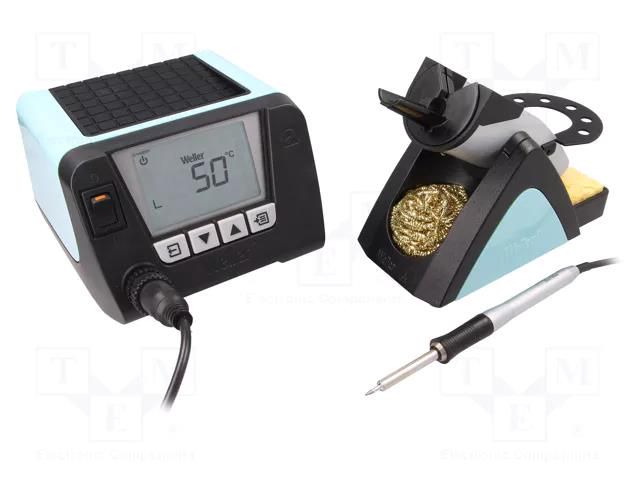 Soldering station; Station power: 95W; Power: 90W; 50÷450°C; ESD WELLER WEL.WT1010SET