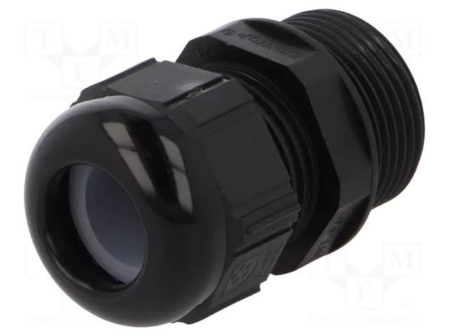 Cable gland; with long thread; M25; 1.5; IP68,IP69K; polyamide LAPP STR-ISO-M25-R9005