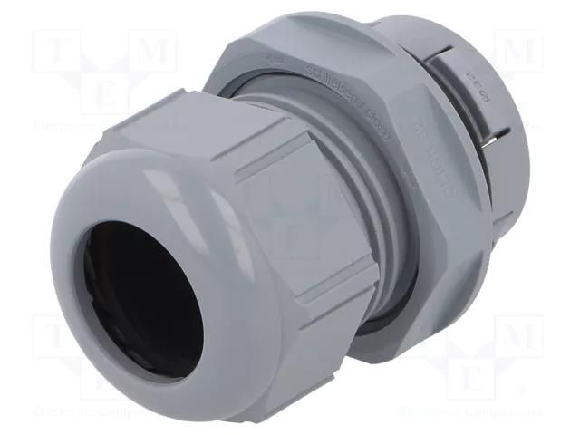 Cable gland; IP68; polyamide; dark grey; push-in; SKINTOP® LAPP CLICK-M32-RAL7001