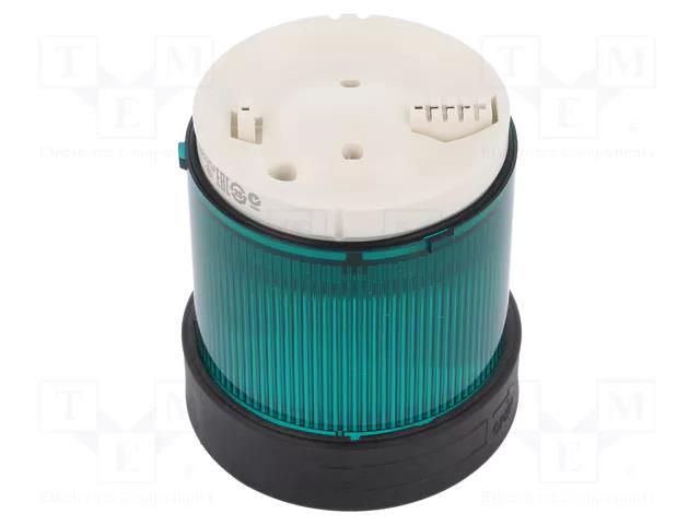 Module: light signaller; green; LED; 24VDC; 24VAC; IP65; Ø70mm SCHNEIDER ELECTRIC XVBC2B3