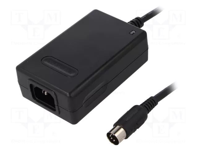 Power supply: switching; 5VDC; Iout: 2.5A; Out: DIN 5pin; 28.4W MEAN WELL GP25A14E-R1B