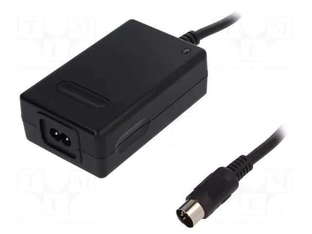 Power supply: switching; 5VDC; Iout: 2.5A; Out: DIN 5pin; 28.4W MEAN WELL GP25B14E-R1B