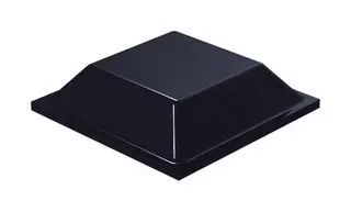 BUMPER / FEET, SQUARE/BLACK/12.7 X 3.1MM MP2127-BK1-80