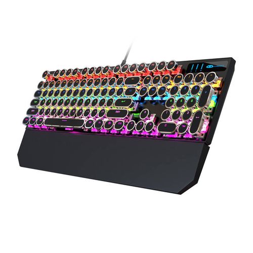 MageGee MK-STORM wired keyboard (black), MageGee MK-STORM B punk Blue