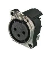 CONN, XLR AUDIO, JACK, 3POS, PANEL PCB NC3FBH1-D