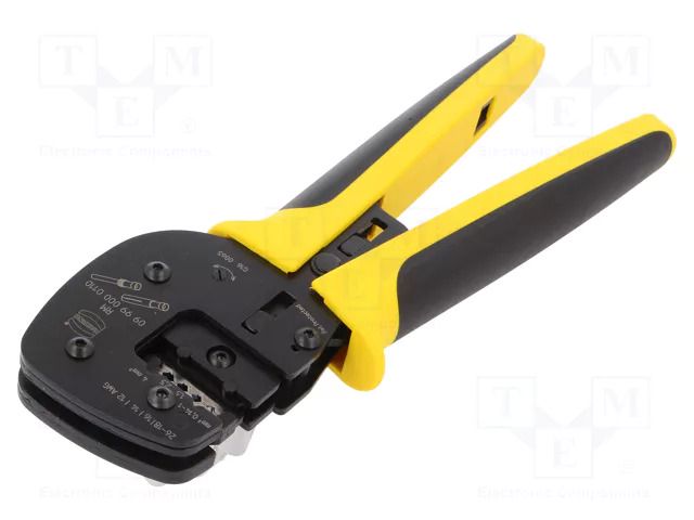 Tool: for crimping; 12AWG,14AWG,16AWG,26AWG÷18AWG; terminals HARTING 09990000110