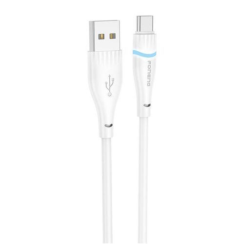 USB-A to USB-C cable Foneng X101 3A, 1.2m (white), Foneng X101 Type-C