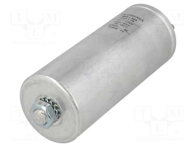 Capacitor: polypropylene; 10uF; Leads: M10 screws; M12 screw; C44A KEMET C44APGP5100ZE0J