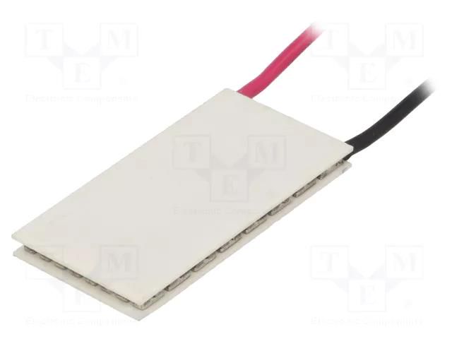 Module: Peltier; 7.5V; 9.5A; 20x40x3.1mm; 55W; Al2O3; 16AWG; 63°C STONECOLD PM-40X40-55