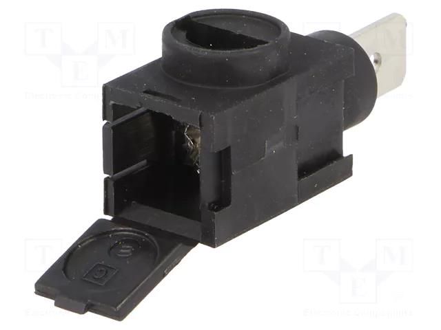 Connector: terminal block; Contractor; nickel plated; black; 30A CLIFF FC7900