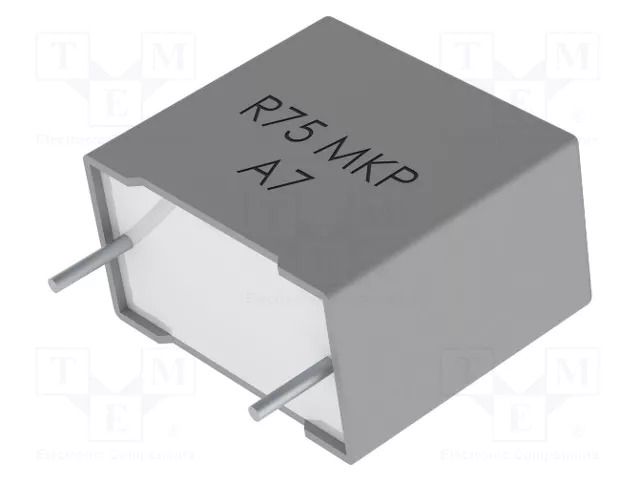 Capacitor: polypropylene; R75; 180nF; 1250VDC; 600VAC; 32x11x20mm KEMET R75RR318050H4J