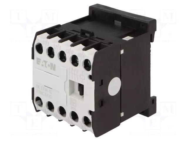 Contactor: 3-pole; NO x3; Auxiliary contacts: NO; 42VAC; 6.6A; 3kW EATON ELECTRIC DILEEM-10-42VAC