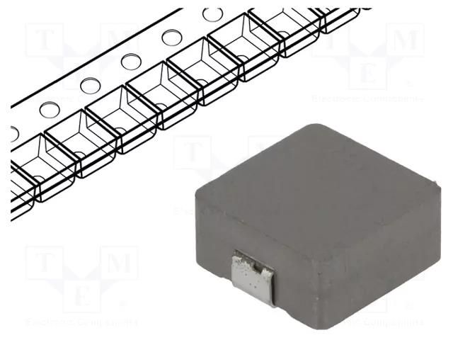 Inductor: wire; SMD; 10uH; Ioper: 7.5A; 17.5mΩ; ±20%; Isat: 8A FERROCORE HPI1260-100