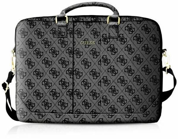 Guess 4G Uptown bag for a 16&quot; laptop - gray, Guess 3700740396612 3700740396612