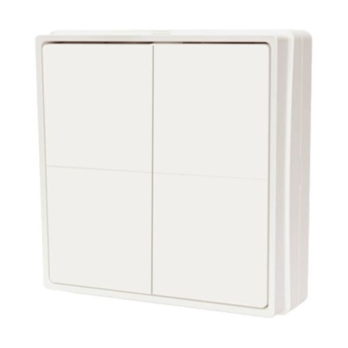 Shelly BLU RC Button 4 Bluetooth Switch, Shelly BLUWallswitch4