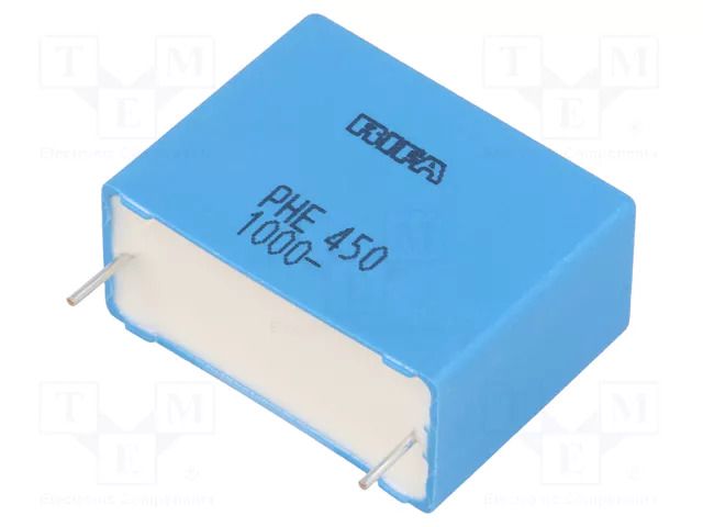 Capacitor: polypropylene; 470nF; 1kVDC; 600VAC; 31.5x14.5x24.5mm KEMET PHE450PF6470J