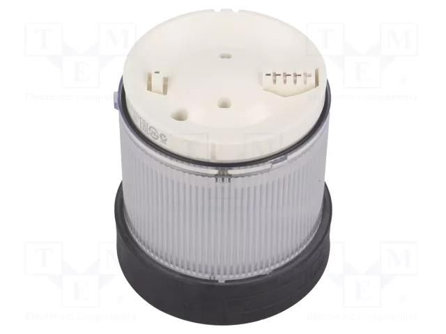 Module: light signaller; transparent; bulb BA15D; 24÷48VDC; 24VAC SCHNEIDER ELECTRIC XVBC4B7