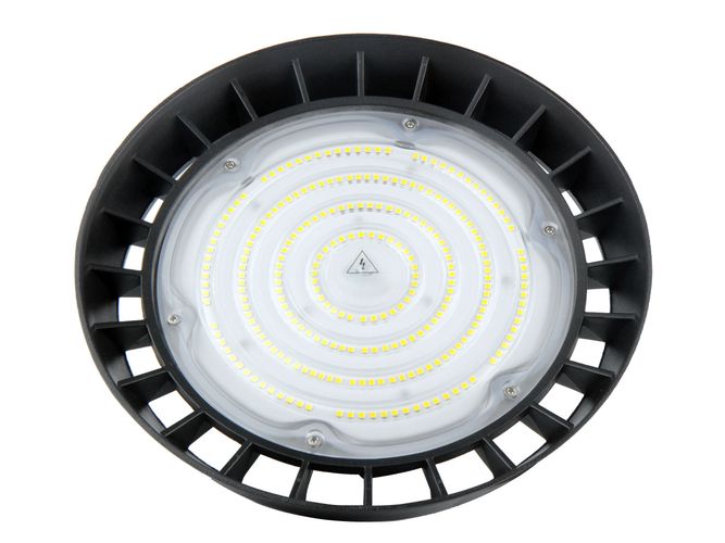 Tööstusvalgusti PHANTOM UFO 230V AC, 100W, 180lm/W,  4000K, 18000lm, 1-10V contoll, IP65, IK08, must, LED line PRIME 479372 5907777479372