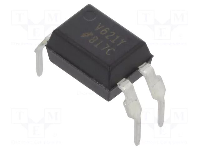 Optocoupler; THT; Ch: 1; OUT: transistor; 5kV; CTR@If: 200-400%@5mA ONSEMI FOD817C300W