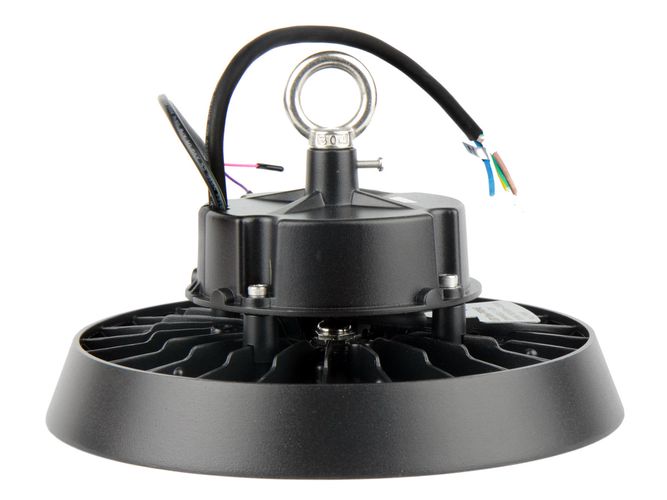 Tööstusvalgusti PHANTOM UFO 230V AC, 150W, 180lm/W,  4000K, 27000lm, 1-10V contoll, IP65, IK08, black, LED line PRIME 479389 5907777479389